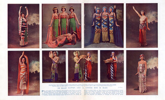 Un Ballet Egyptien 1914 Egyptian Costume, Costumes G. K. Benda, Comtesse René de Béarn, Photos O'Doyé