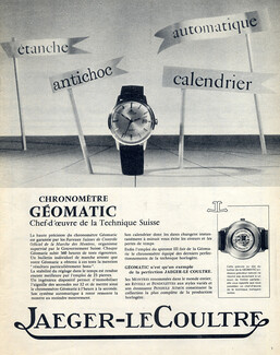 Jaeger-leCoultre (Watches) 1964 Geomatic Chronomètre