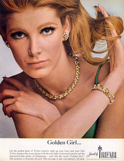 Trifari (Jewels) 1966 Golden Girl