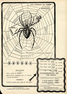Gibbs (Cosmetics) 1921 Jacques Nam, Spider