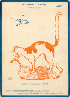 Gibbs (Cosmetics) 1917 O'Galop, Cat