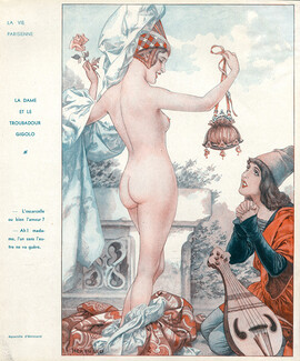 Chéri Hérouard 1934 Nude, Medieval Costumes