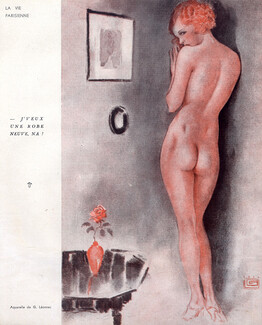 Georges Léonnec 1934 Nude, Nudity