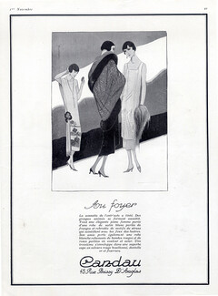 Candau 1924 Fashion Illustration