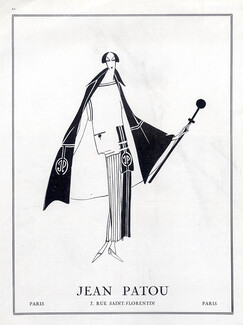 Jean Patou 1923 Cape, Sport Fashion