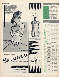Simone Pérèle (Lingerie) 1956 Bra, M. Rousseau