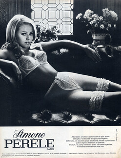 Simone Pérèle 1964 Bra, Panty, Photo Guégan