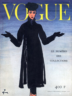 Christian Dior 1955 René Gruau, Cover