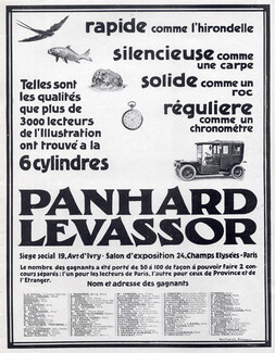 Panhard & Levassor (Cars) 1910 Ehrmann