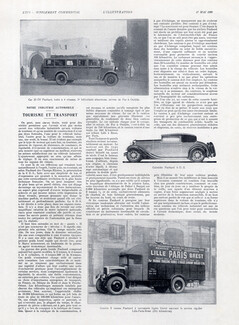 Tourisme et Transport, 1930 - Panhard & Levassor (Cars)