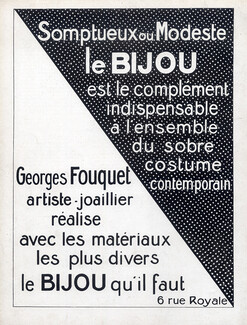 Georges Fouquet 1927