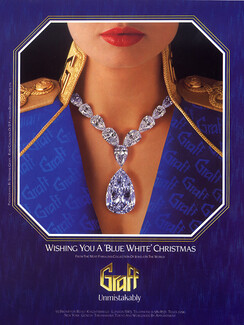 Graff (Jewels) 1987 " Blue white" Necklace, Photo Stephane Graff