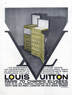 Louis Vuitton 1930 Secrétaires à linge et chaussures