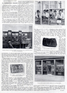 La Maroquinerie Moderne, 1929 - Yendis (Handbags) Store, Texte par M. Ichac