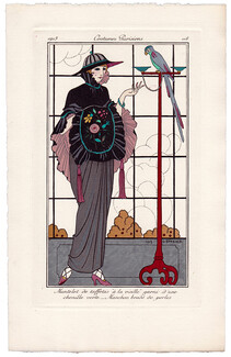 George Barbier 1913 Journal des Dames et des Modes Costumes Parisiens N°116