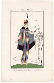 George Barbier 1914 Journal des Dames et des Modes Costumes Parisiens N°150