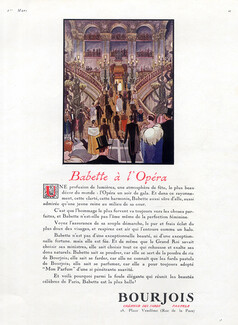 Bourjois (Perfumes) 1926 Babette à L'Opéra, Mon Parfum