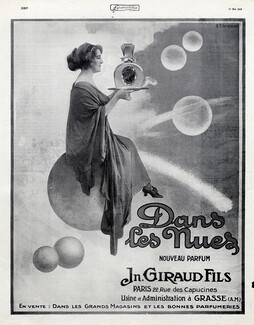Jn. Giraud Fils (Perfumes) 1913 Dans les Nues, A. Ehrmann