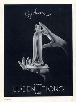 Lucien Lelong (Perfumes) 1937 Indiscret