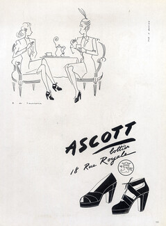 Ascott (Shoes) 1945 Raymond de Lavererie