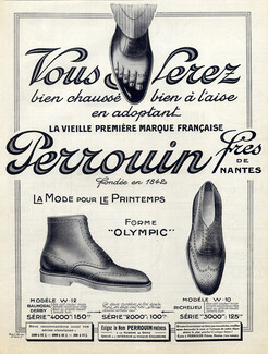 Perrouin (Shoes) 1925 Forme Olympic