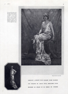Doeuillet 1923 Mrs André Maurois, Fashion Photography