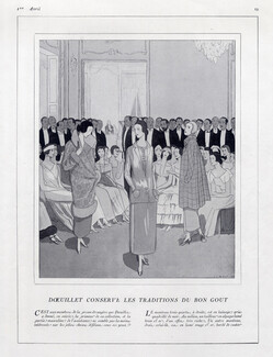 Doeuillet 1923 Fashion Show, Edouard Marty