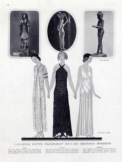 Drecoll 1923 Jenny & Doucet, Edouard Marty, Egypt Fashion Style