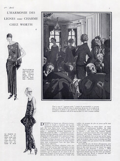 Worth 1923 Fashion Show, Lee Crelman Erickson