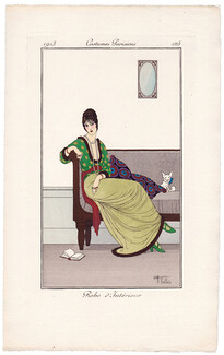 Armand Vallée 1913 Journal des Dames et des Modes Costumes Parisiens N°125