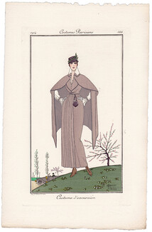 Armand Vallée 1914 Journal des Dames et des Modes Costumes Parisiens N°166