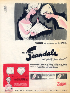 Scandale (Lingerie) 1960 Girdle, Roger Blonde