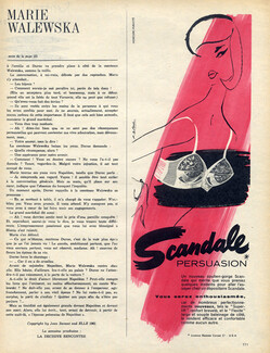 Scandale (Lingerie) 1961 Roger Blonde, Bra