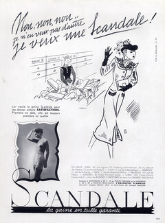 Scandale (Lingerie) 1938 Girdle