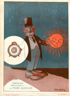 Phare Ducellier (Headlamps) 1910 Gus Bofa