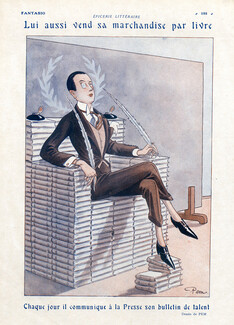Pem 1924 Writer, Elegant Man