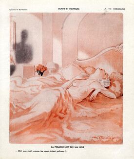 Henry Fournier 1934 Erotic Dream, Topless
