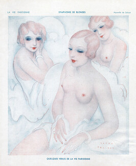 Sacha (Alexander Davidovich) Zaliouk 1934 Topless