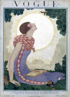 Georges Lepape 1925 Cover, Elegant
