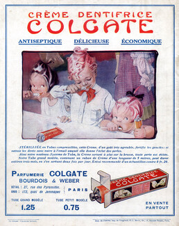 Colgate (Toothpaste) 1913 Children