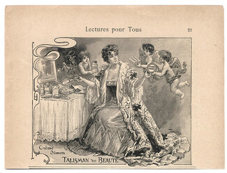 Crème Simon (Cosmetics) 1903 Talisman de Beauté, Making-up