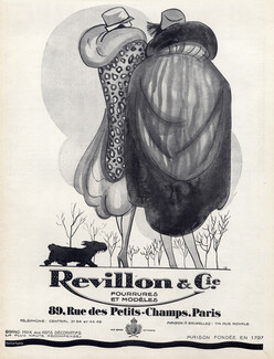 Revillon (Fur Coat) 1926