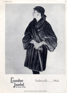 Gunther Jaeckel 1951 Fur Coat
