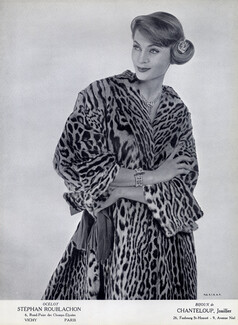 Stéphan Roublachon (Fur Coat) 1957 Chanteloup Jewels
