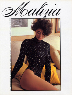 Malizia by La Perla (Lingerie) 1989 Body