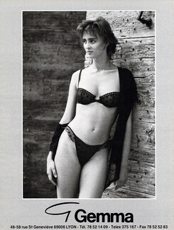 Gemma (Lingerie) 1989 Panties, Bra