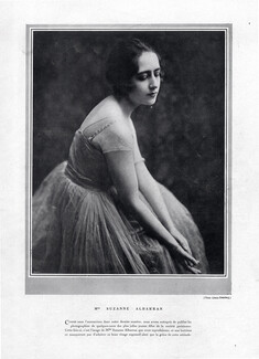 Suzanne Albarran 1924 Portrait