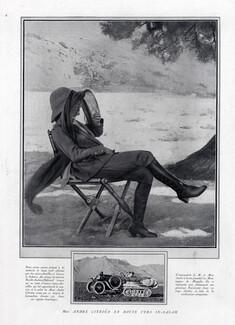 Mrs André Citroën 1923 Portrait, Sahara In-Salah