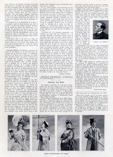Fregoli 1936 Death of Fregoli, Transformist Music Hall