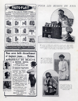 Maria Pavlova & Mrs de Poliakoff 1921 For the Russians in exile